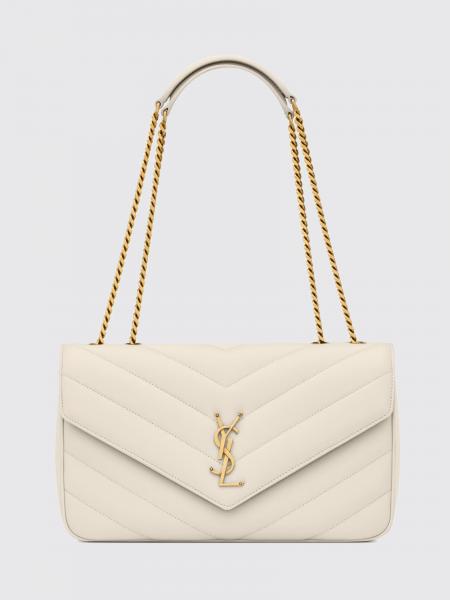 Saint Laurent LouLou Quilted Chevron Nappa Leather Bag