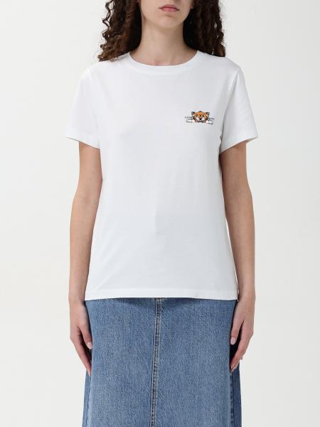 Tシャツ・カットソー KENZO Woman T-Shirt White FF52TS1694SO 02 KENZO: T-shirt woman - White | Kenzo t-shirt FF52TS1694SO