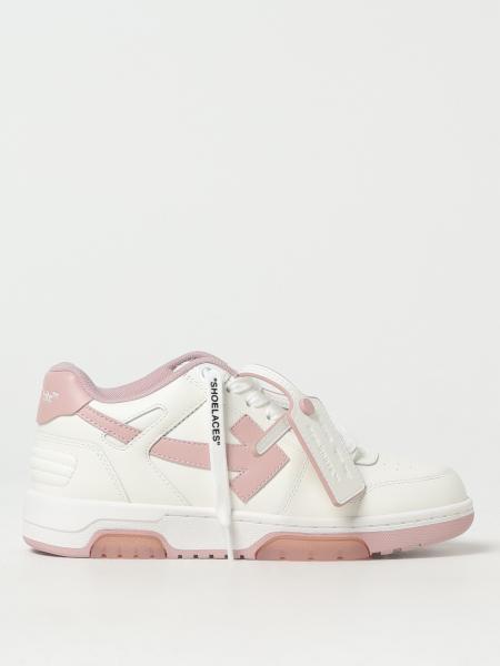 Out Of Office Leather Sneakers Off-White