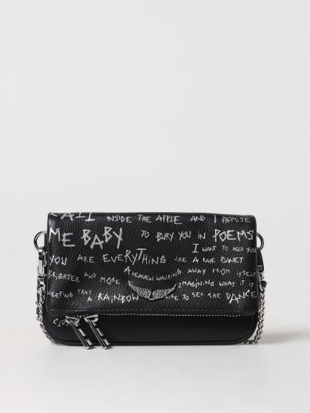ショルダーバッグ・ポシェット ZADIG & VOLTAIRE Woman Shoulder bag Black LWBA03907 011 zadig-voltaire.jpg