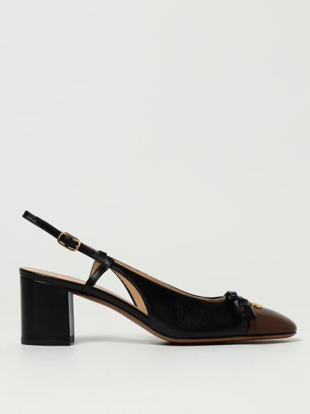 Slingback Valet Du Roi Valentino Garavani in nappa con fiocco >