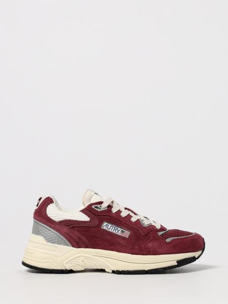 Sneakers Hyperway Autry in camoscio e mesh
