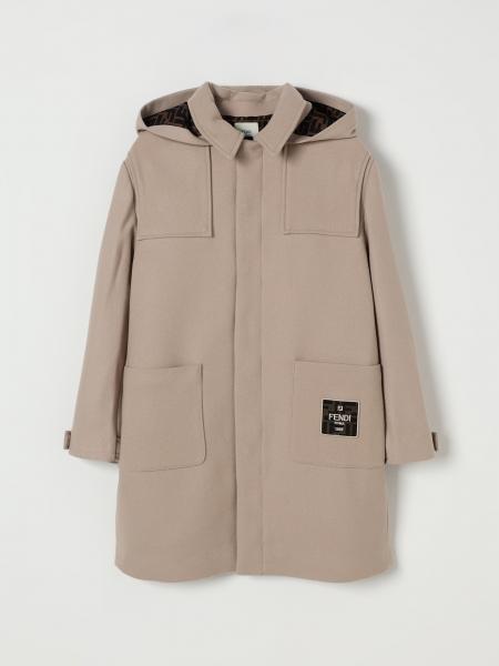 Cappotto Fendi in misto lana vergine