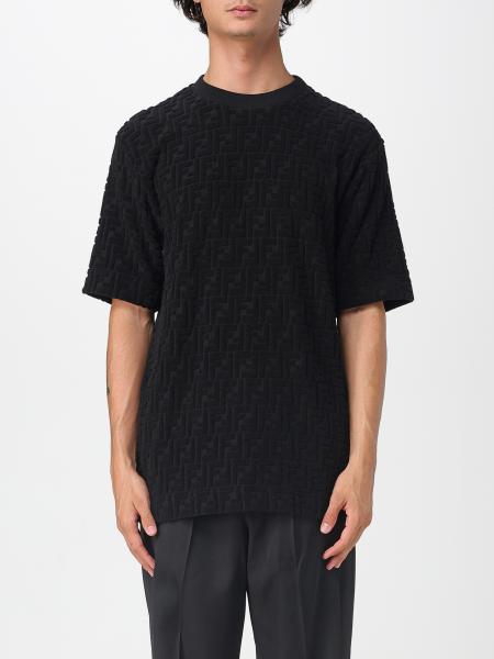 T-shirt in cotone FF Fendi