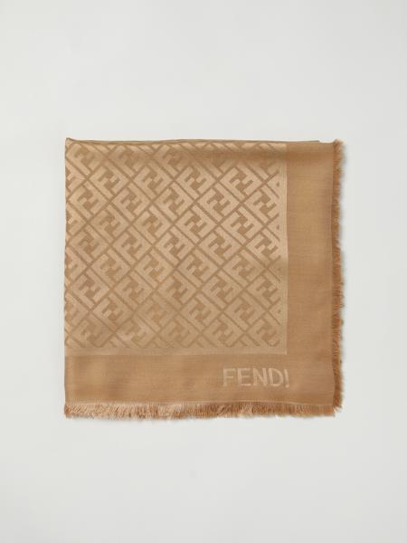 Stola FF Fendi in lana e seta