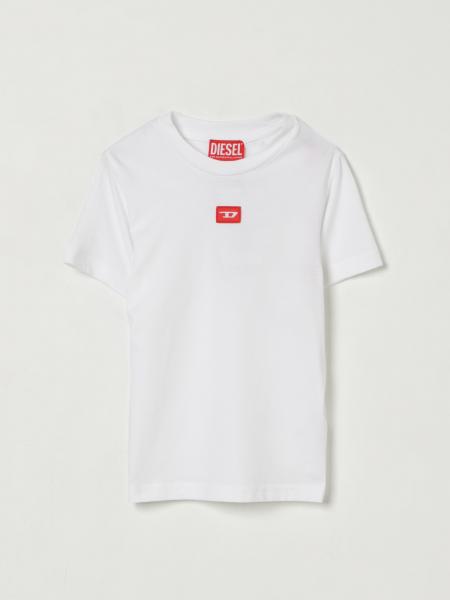 Diesel Oval D ロゴコットンTシャツ