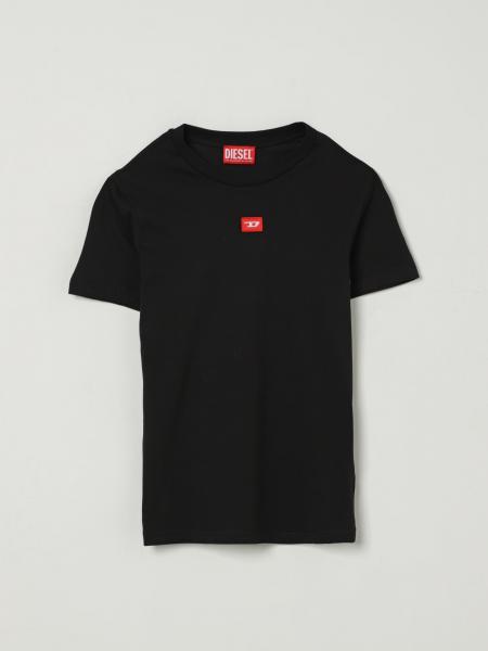 Diesel Oval D ロゴコットンTシャツ