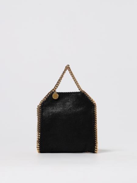 Borsa Falabella Micro Stella McCartney in camoscio sintetico cracklè