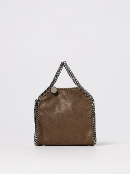 Borsa Falabella Micro Stella McCartney in camoscio sintetico cracklè