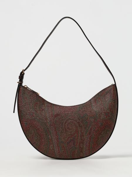 Essential Paisley Arnica Hobo Bag Etro in Coated Cotton