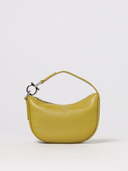 Borsa Hobo XS Ferragamo in pelle martellata