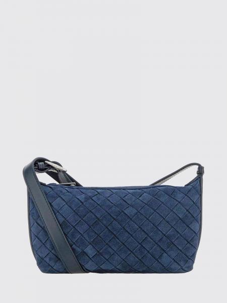 Traveler Woven Suede Bag Bottega Veneta