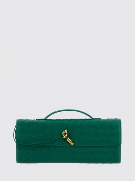Andiamo Woven Leather Clutch Bottega Veneta