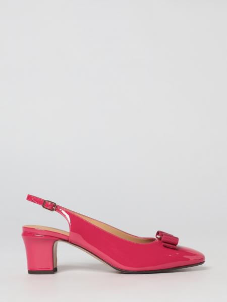 Vara Patent Leather Slingbacks Ferragamo