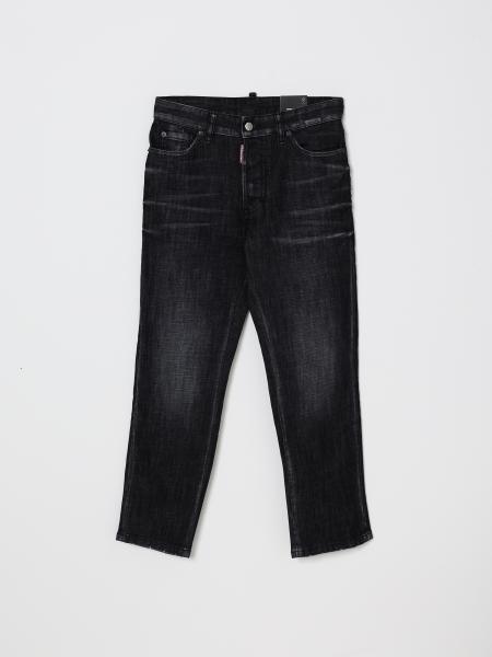 Straight Stretch Denim Jeans Boss