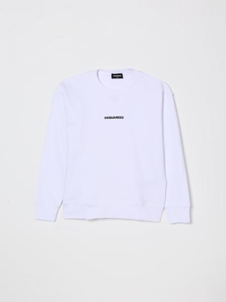 Cotton Crew Neck Sweatshirt Dsquared2