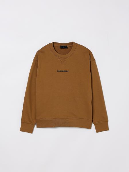 Cotton Crew Neck Sweatshirt Dsquared2