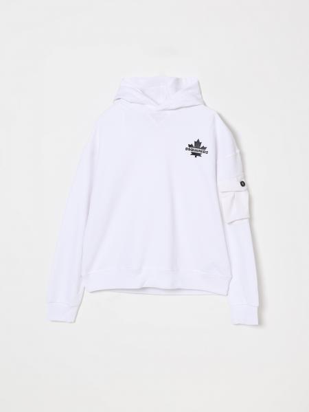 Cotton Hoodie Dsquared2