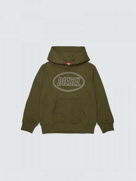 Cotton Sweatshirt with Logo Diesel