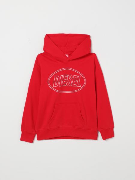 Cotton Sweatshirt with Logo Diesel