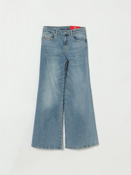 Jeans 1978-J flared Diesel de denim elástico