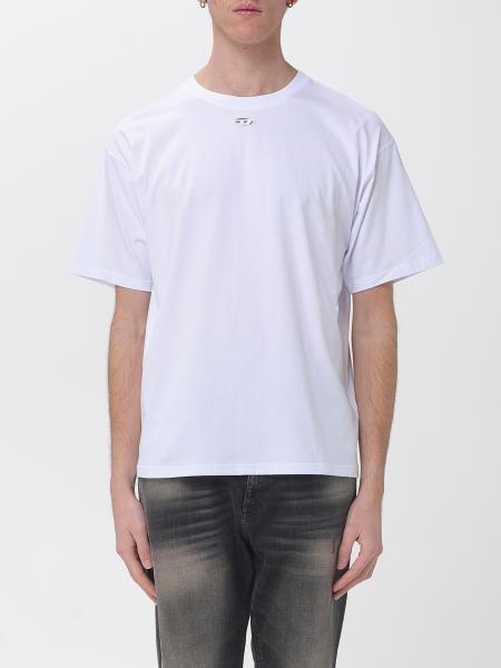 Cotton T-shirt with Logo Diesel