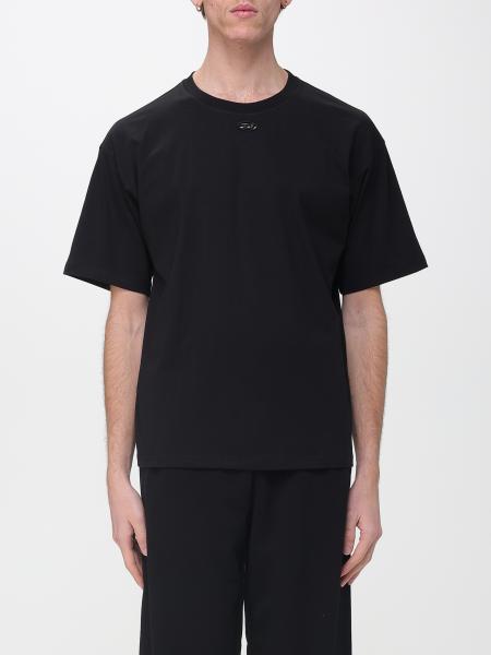 Cotton T-shirt with Logo Diesel