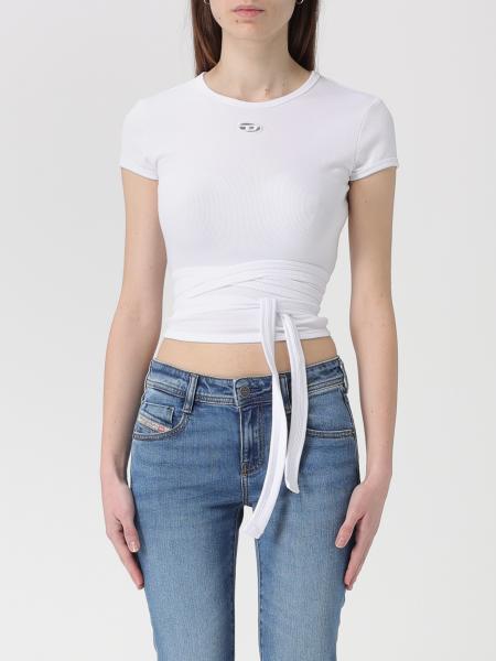 Diesel Oval D ノットコットンTシャツ