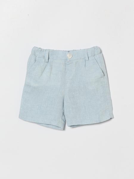 Fay Junior Linen Blend Shorts