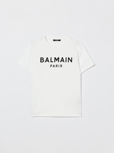Balmain Logo Crewneck T-shirt