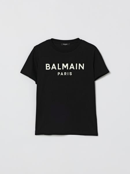 Balmain Logo Crewneck T-shirt