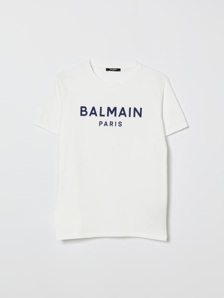 Balmain Logo Crewneck T-shirt
