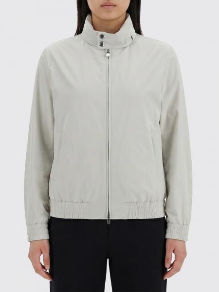 Stretch Nylon Bomber Jacket Brunello Cucinelli
