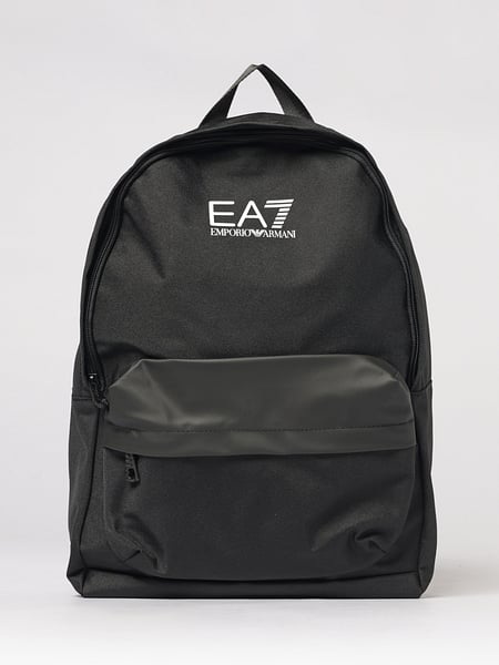 EA7 Polyester Backpack with Printed Logo