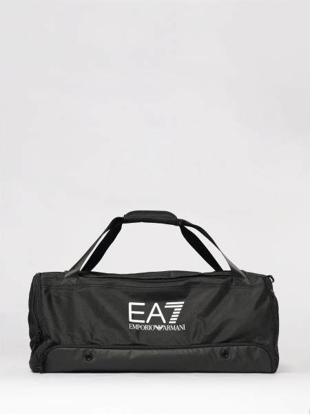 Train Core Polyester Duffle Bag with Logo EA7