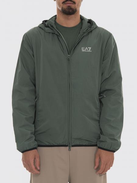 Technical Fabric Hooded Jacket EA7