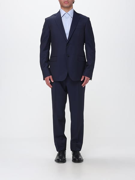 Zegna Wool and Mohair Single-Breasted Suit