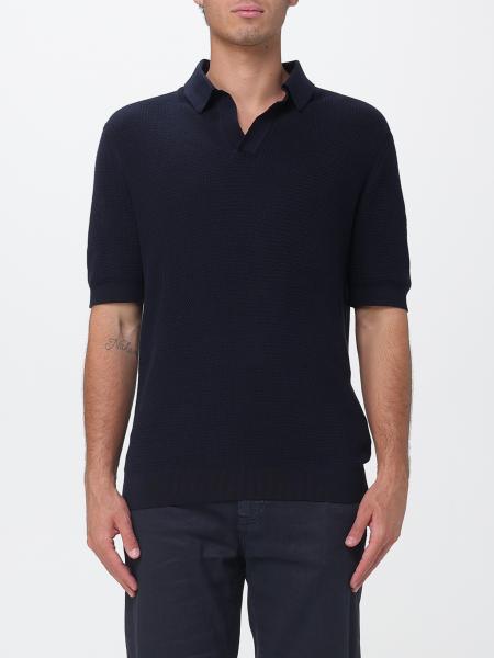 Polo en maille de coton Zegna