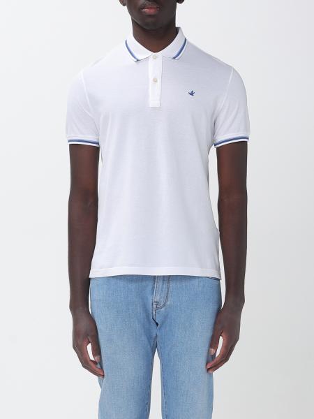 Cotton Polo Shirt with Logo Brooksfield