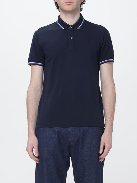Cotton Polo Shirt with Logo Brooksfield