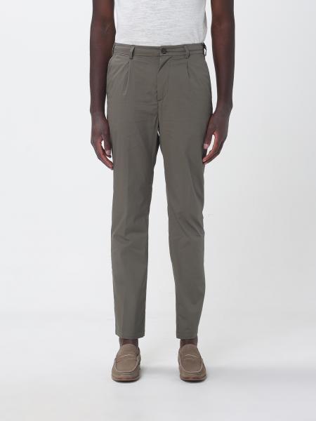 Cotton Gabardine Chino Trousers Brooksfield