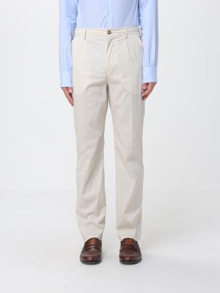 Cotton Gabardine Chino Trousers Brooksfield