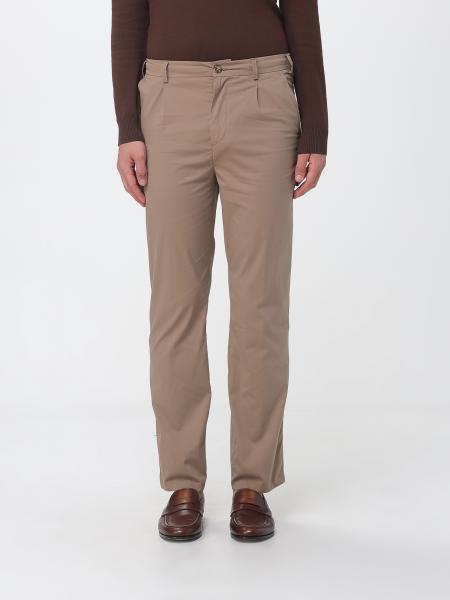 Cotton Gabardine Chino Trousers Brooksfield