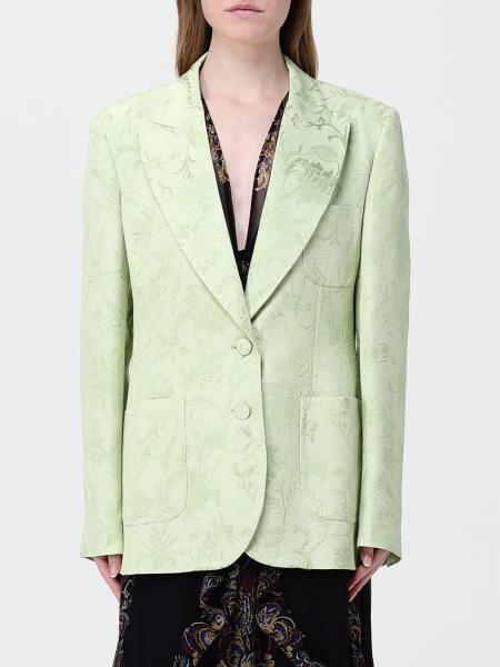 Blazer monopetto en viscose jacquard Etro