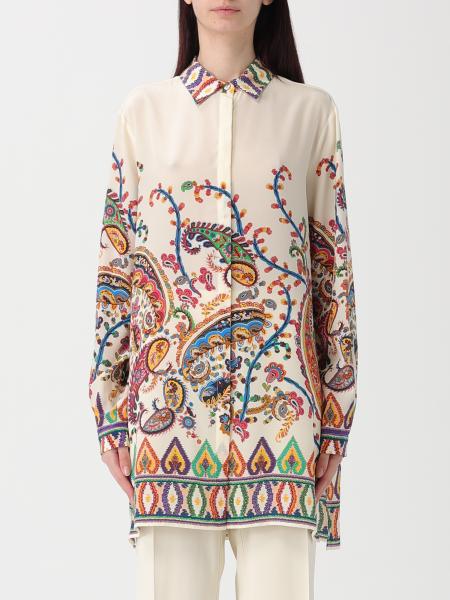 Seidenhemd mit Paisley-Print Etro
