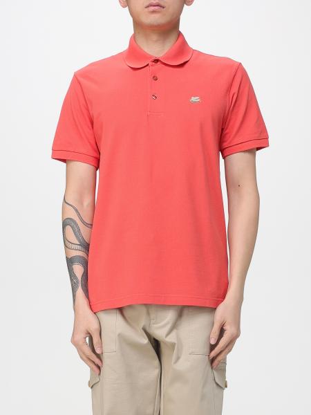 Cotton Polo Shirt With Pegaso Logo Etro