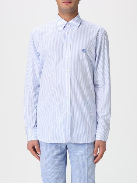 Striped Cotton Shirt Fendi