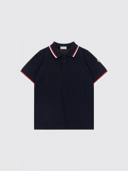 Pique Cotton Polo Moncler