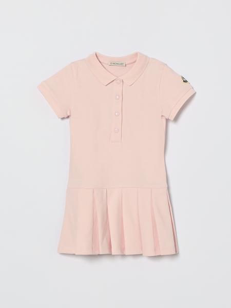 Stretch Cotton Polo Dress Moncler