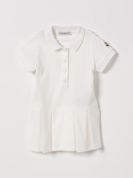 Stretch Cotton Polo Dress Moncler